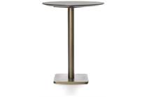 Coco Maison Brest bartafel marble light grey D80cm Goud 